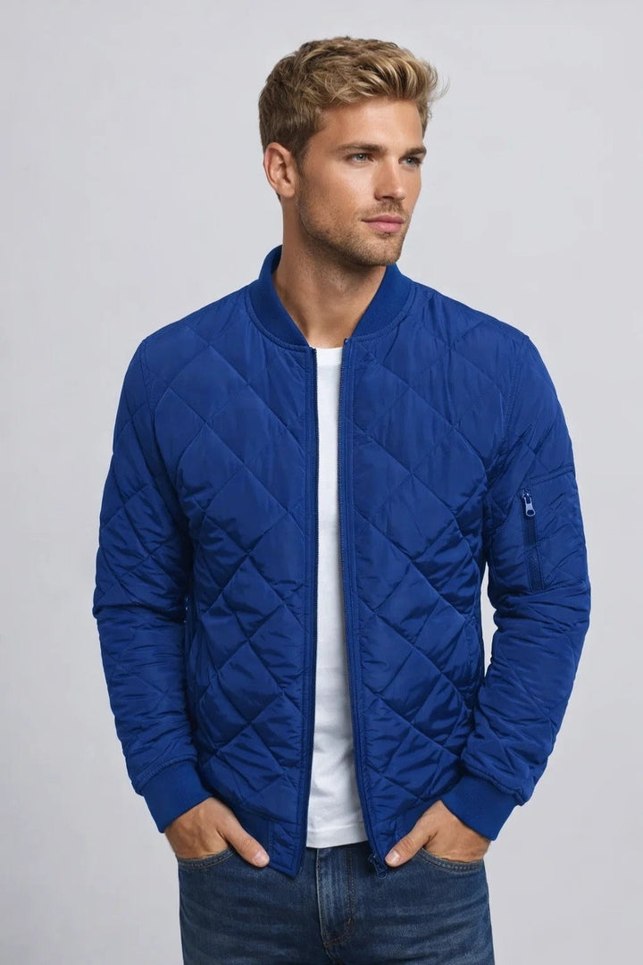 Blouson aviateur matelassé urbain pour homme