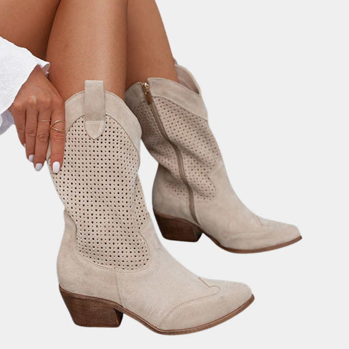 Birgit | Trwałe zachodnie buty damskie