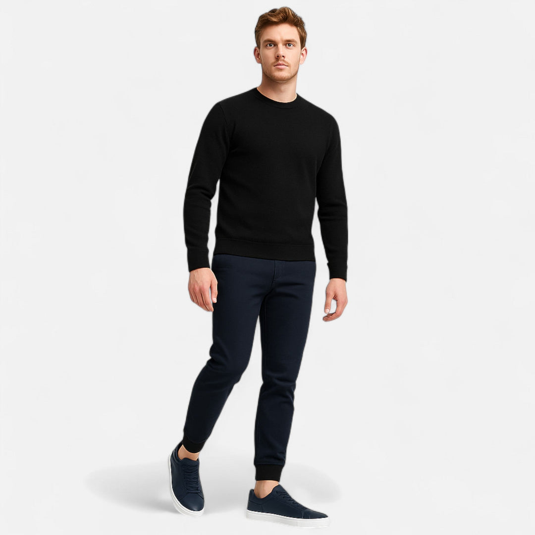 Męskie wsuwane skórzane sneakersy | Sznurowane buty casualowe