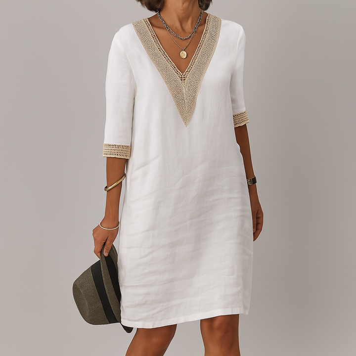 Ladies' Hearing Style Summer Dress | Relaxed Midi Fit