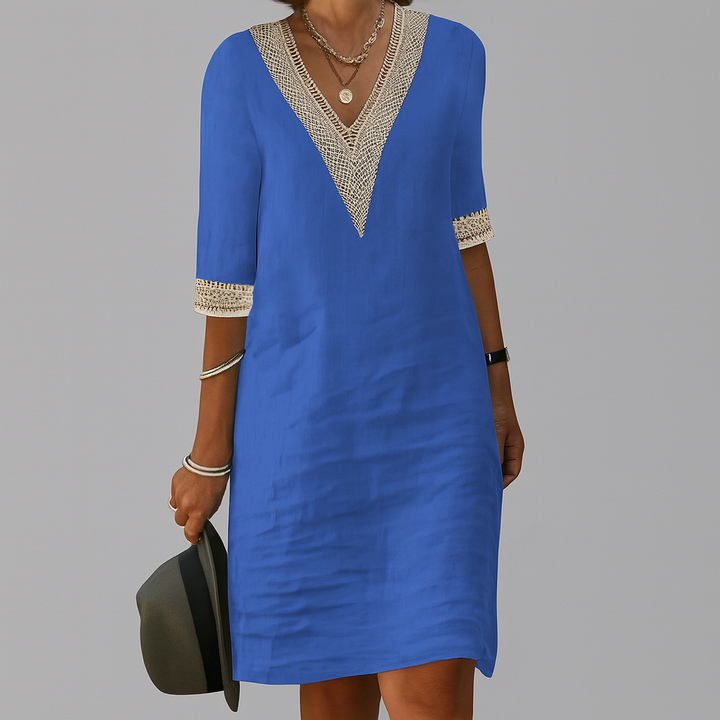 Ladies' Hearing Style Summer Dress | Relaxed Midi Fit