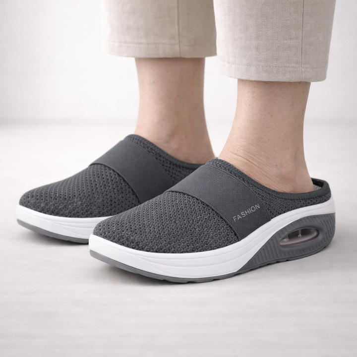 Dame Ortopædiske Slip-On Sandaler | Svangstøtte Indlægssål