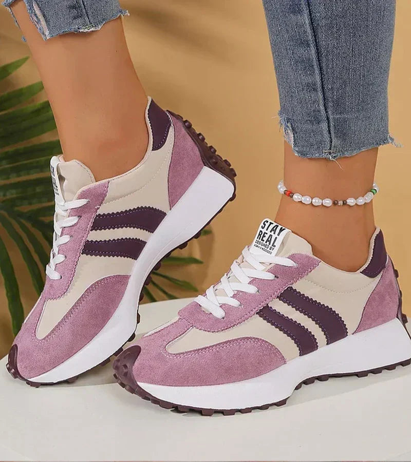 Chaussures de marche pour femme | Support orthopédique de la voûte plantaire Confort