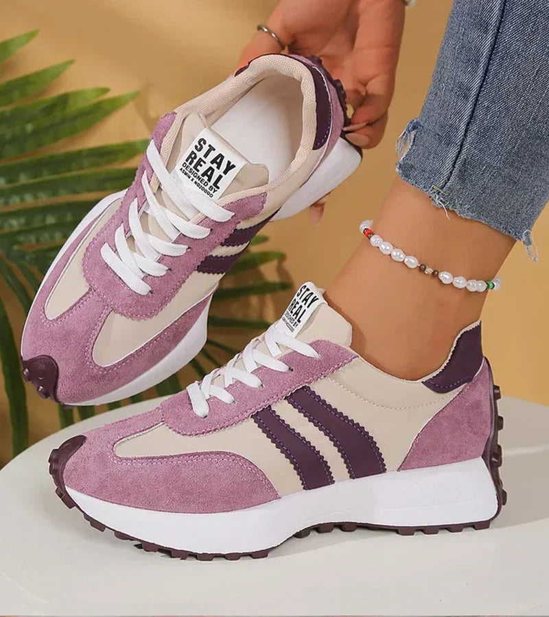Chaussures de marche pour femme | Support orthopédique de la voûte plantaire Confort