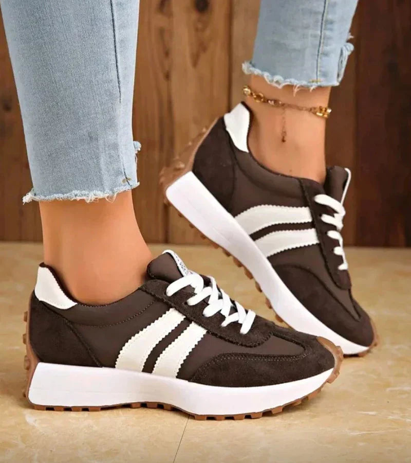 Chaussures de marche pour femme | Support orthopédique de la voûte plantaire Confort
