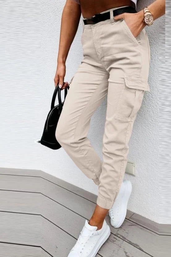 Karmina | Pantalons Cargo Élégants Pour Femmes Avec Poches