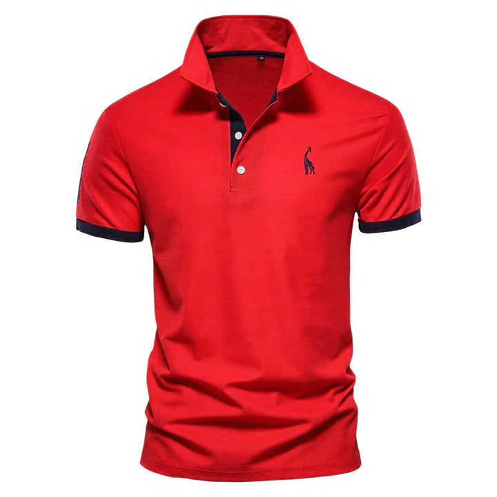 Pull polo classique pour homme | Coupe décontractée manches courtes haut informel