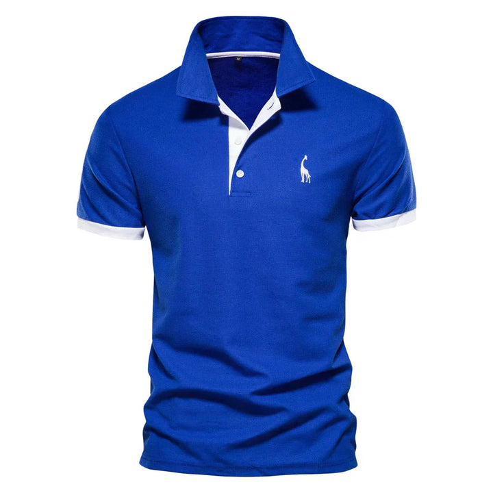 Pull polo classique pour homme | Coupe décontractée manches courtes haut informel