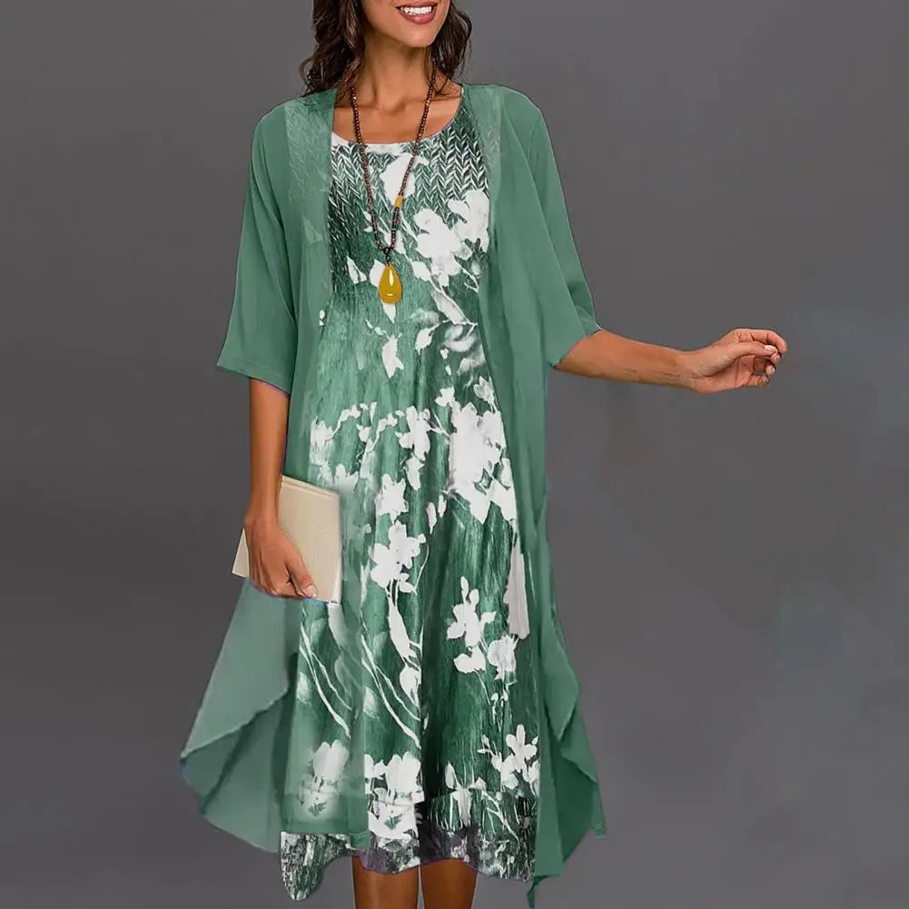 Lurelia | Robe Tricotée de Soirée Manches Longues Élégante Pour Femmes