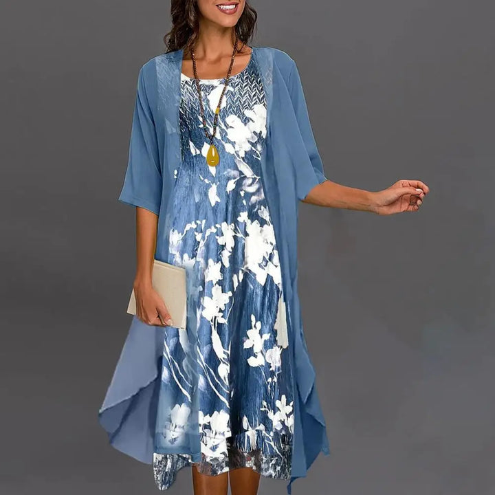 Lurelia | Robe Tricotée de Soirée Manches Longues Élégante Pour Femmes
