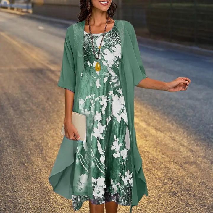 Lurelia | Robe Tricotée de Soirée Manches Longues Élégante Pour Femmes