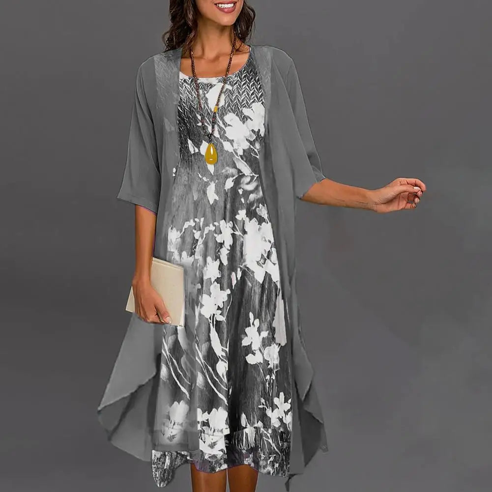 Lurelia | Robe Tricotée de Soirée Manches Longues Élégante Pour Femmes