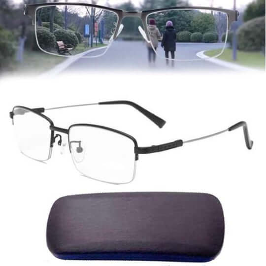Lunettes de Lecture Progressives Multifocales | Filtre Lumière Bleue Fatigue Oculaire