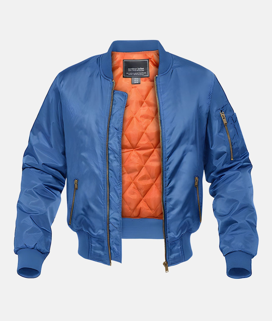 Męska Klasyczna Kurtka Bomber | Ponadczasowy Design