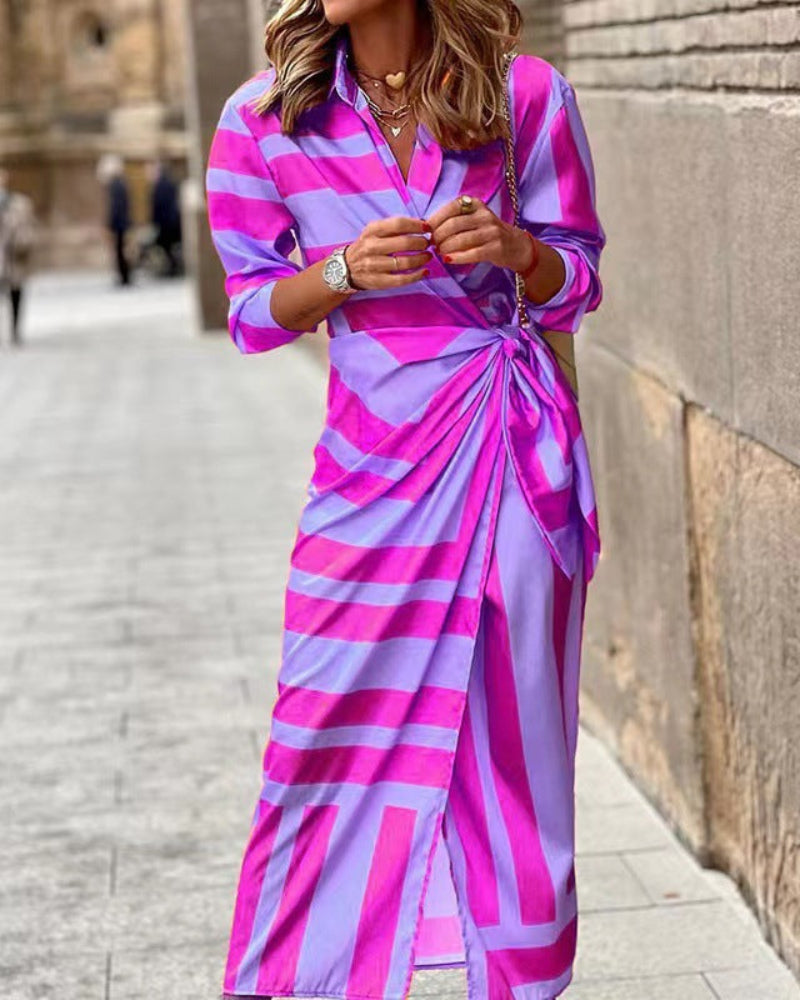Robe d'été pour femme | Détail col