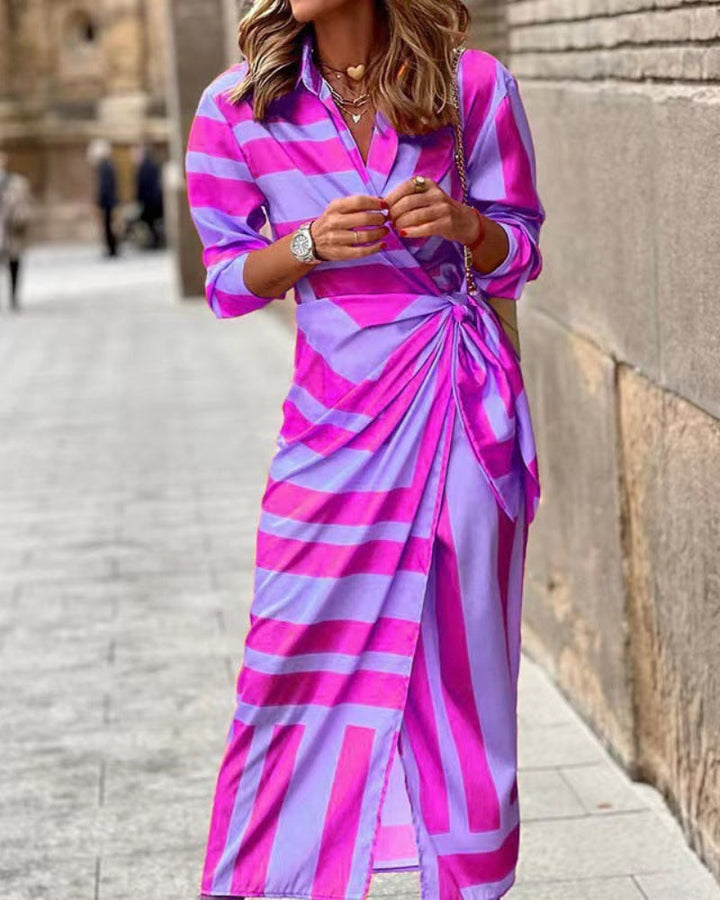 Robe d'été pour femme | Détail col