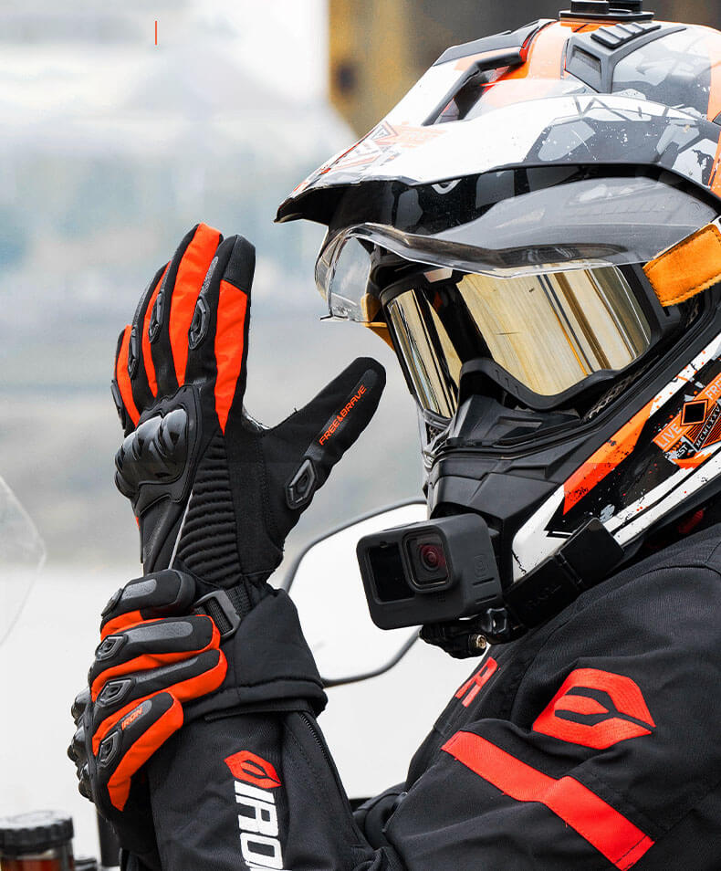 Gants de moto thermiques isolants | Chauds pour la conduite hivernale