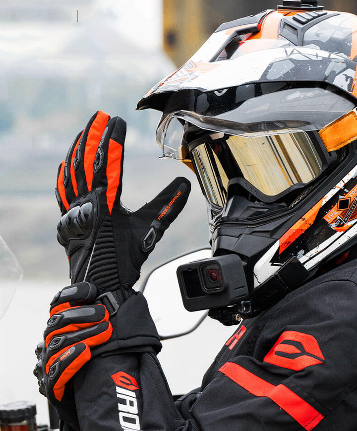 Gants de moto thermiques isolants | Chauds pour la conduite hivernale
