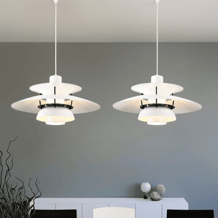 Klassisk og Moderne Metal Loftlampe til Stue Eller Køkken