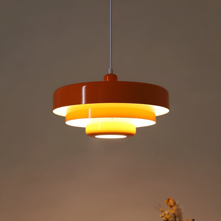 Oranžové Retro Stropní Světlo
