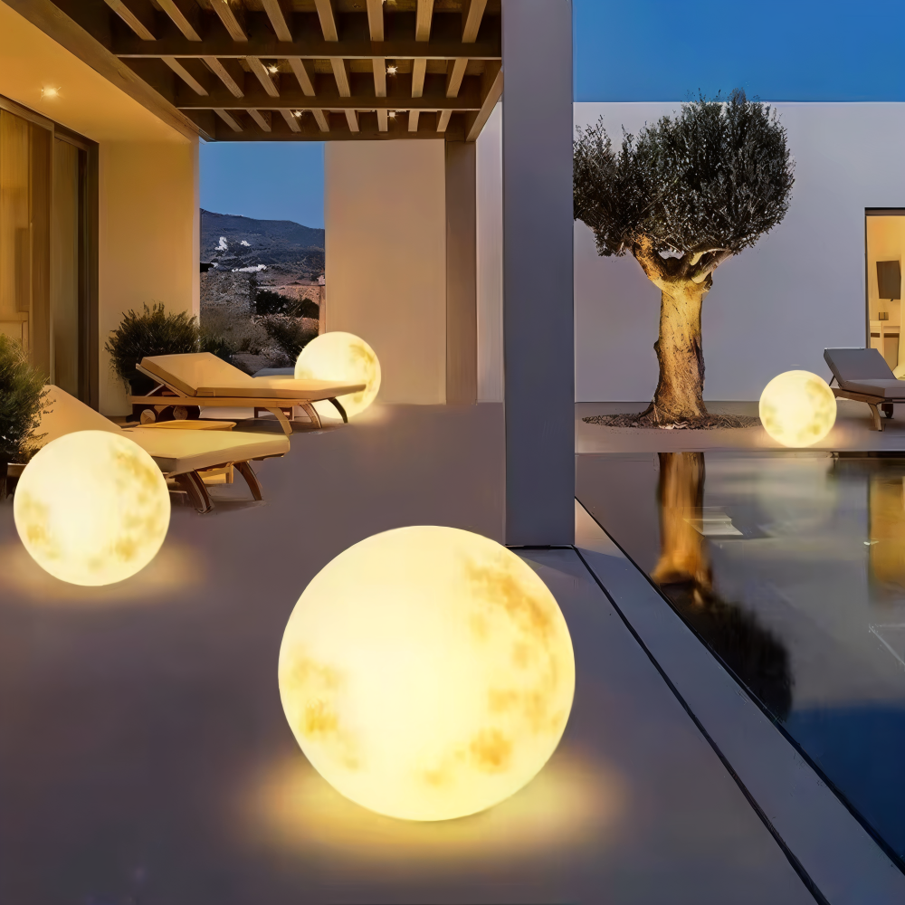 Solar Garden Moonlight | Outdoor Moon Lamp