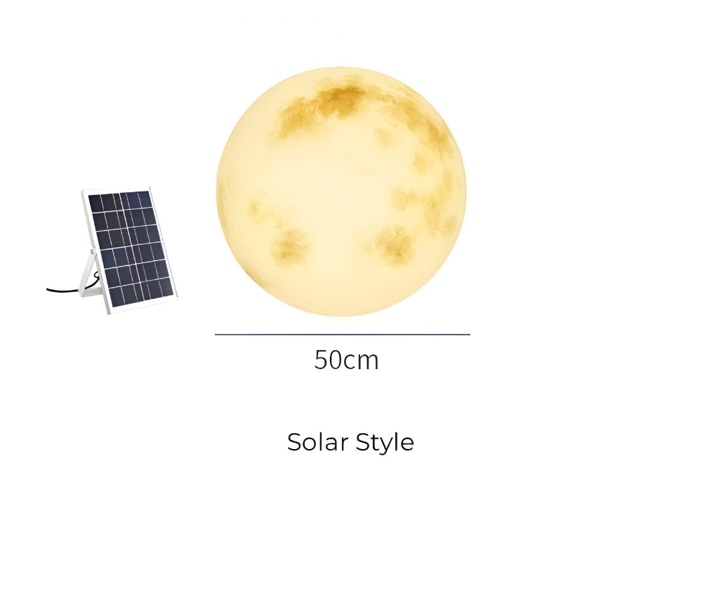 Solar Garden Moonlight | Outdoor Moon Lamp