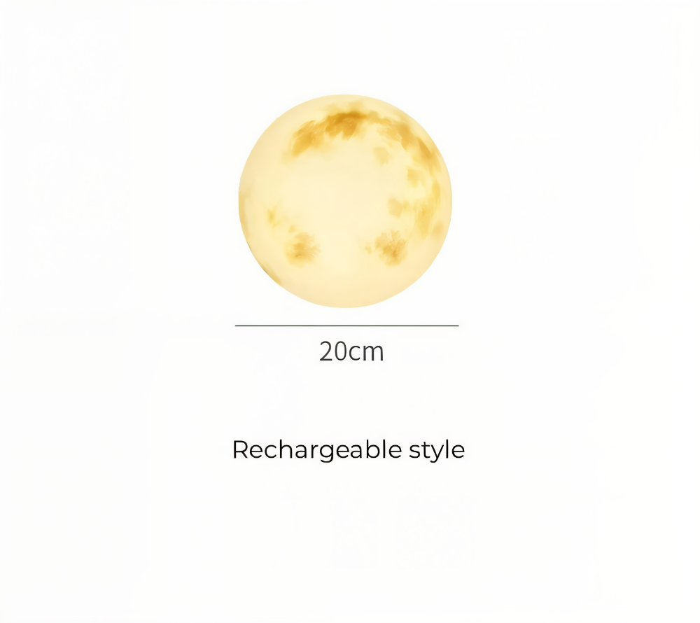 Solar Garden Moonlight | Outdoor Moon Lamp