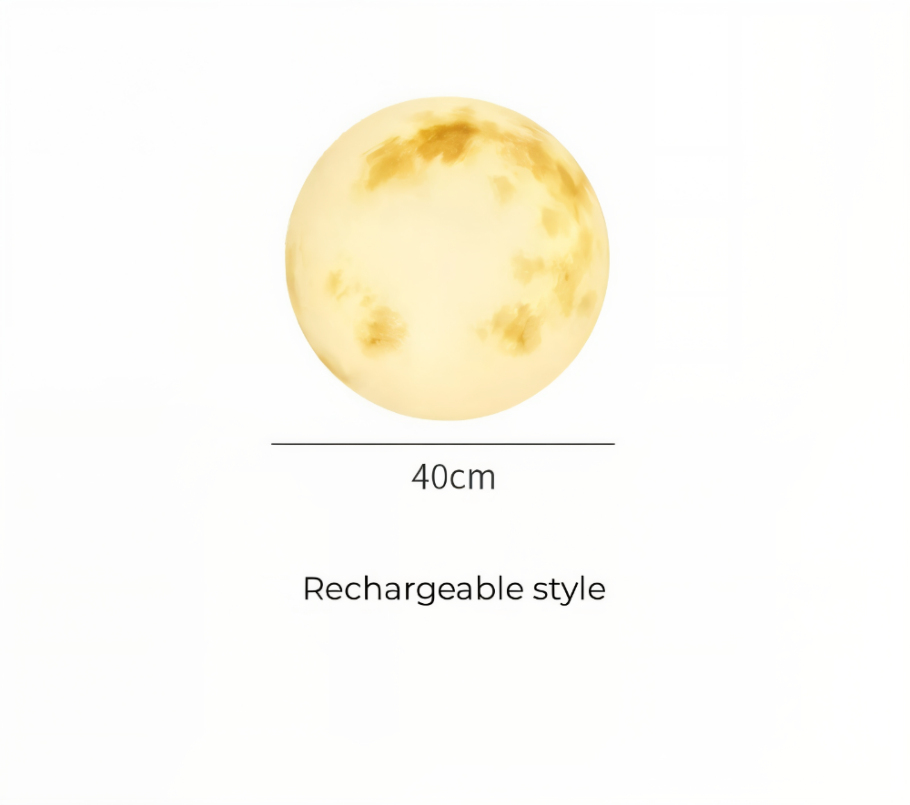 Solar Garden Moonlight | Outdoor Moon Lamp