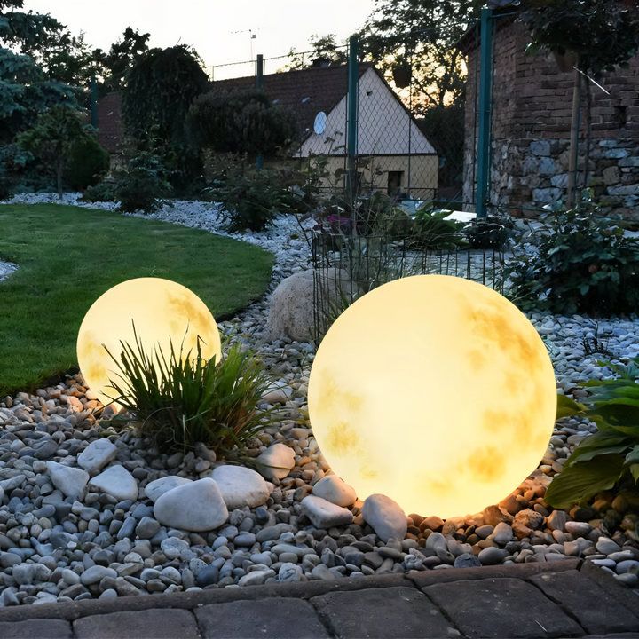 Solar Garden Moonlight | Outdoor Moon Lamp