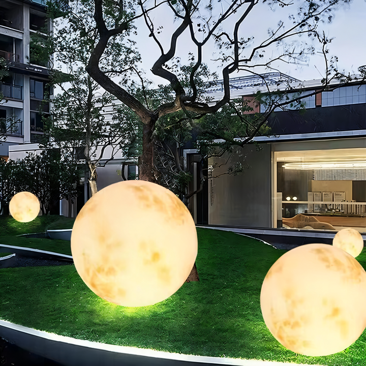 Solar Garden Moonlight | Outdoor Moon Lamp