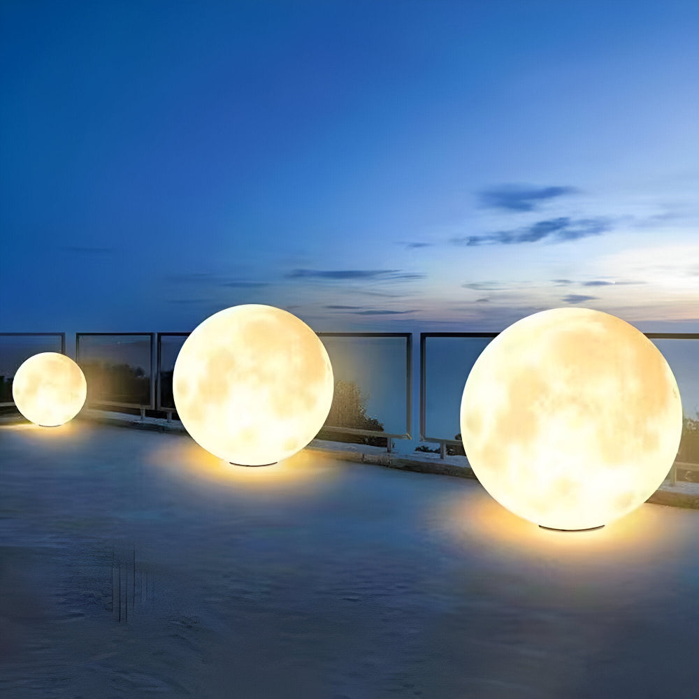 Solar Garden Moonlight | Outdoor Moon Lamp