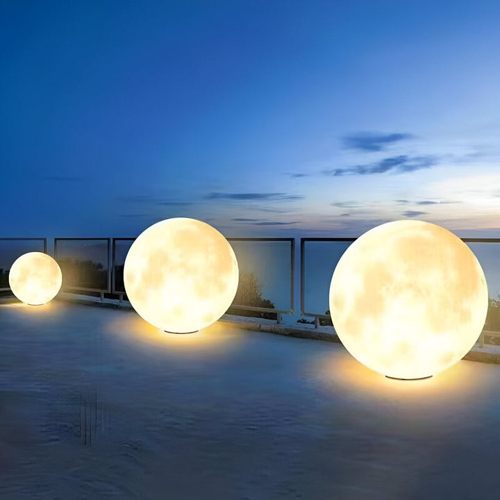 Solar Garden Moonlight | Outdoor Moon Lamp