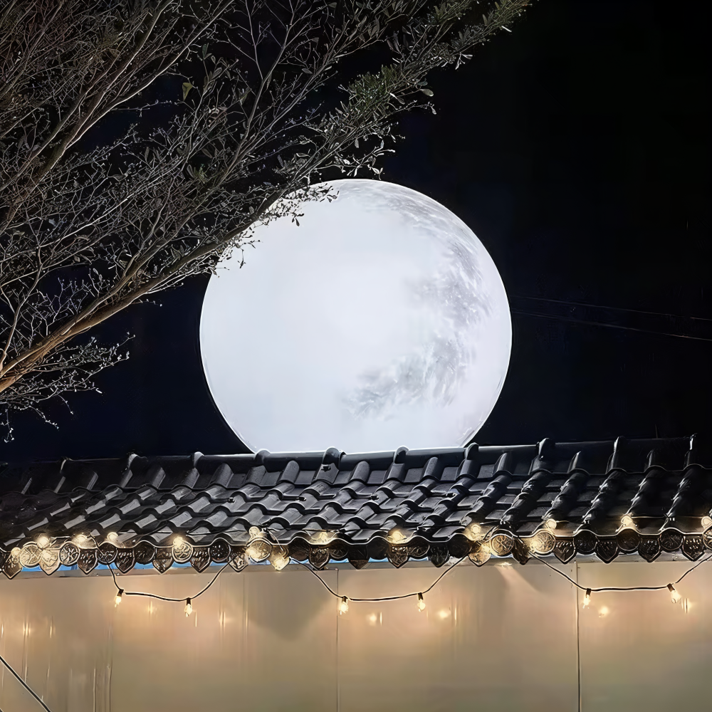Solar Garden Moonlight | Outdoor Moon Lamp