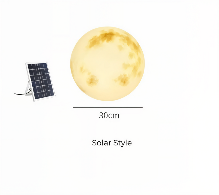 Solar Garden Moonlight | Outdoor Moon Lamp