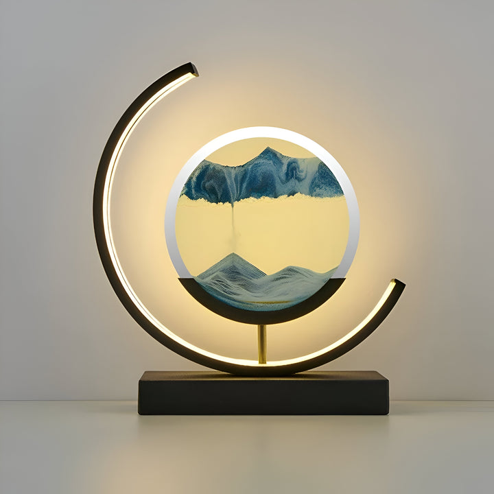 Lampe d'Art Sable Lumineux Déplacé