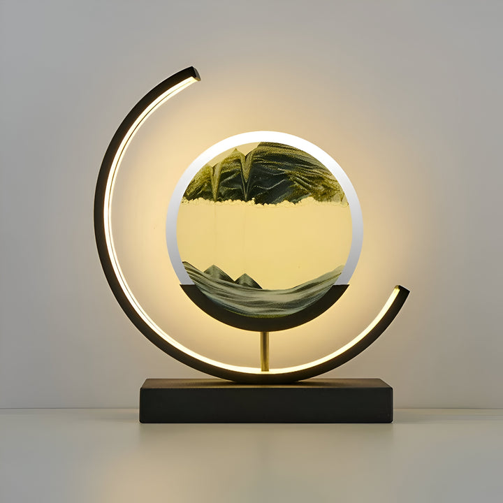 Lampe d'Art Sable Lumineux Déplacé