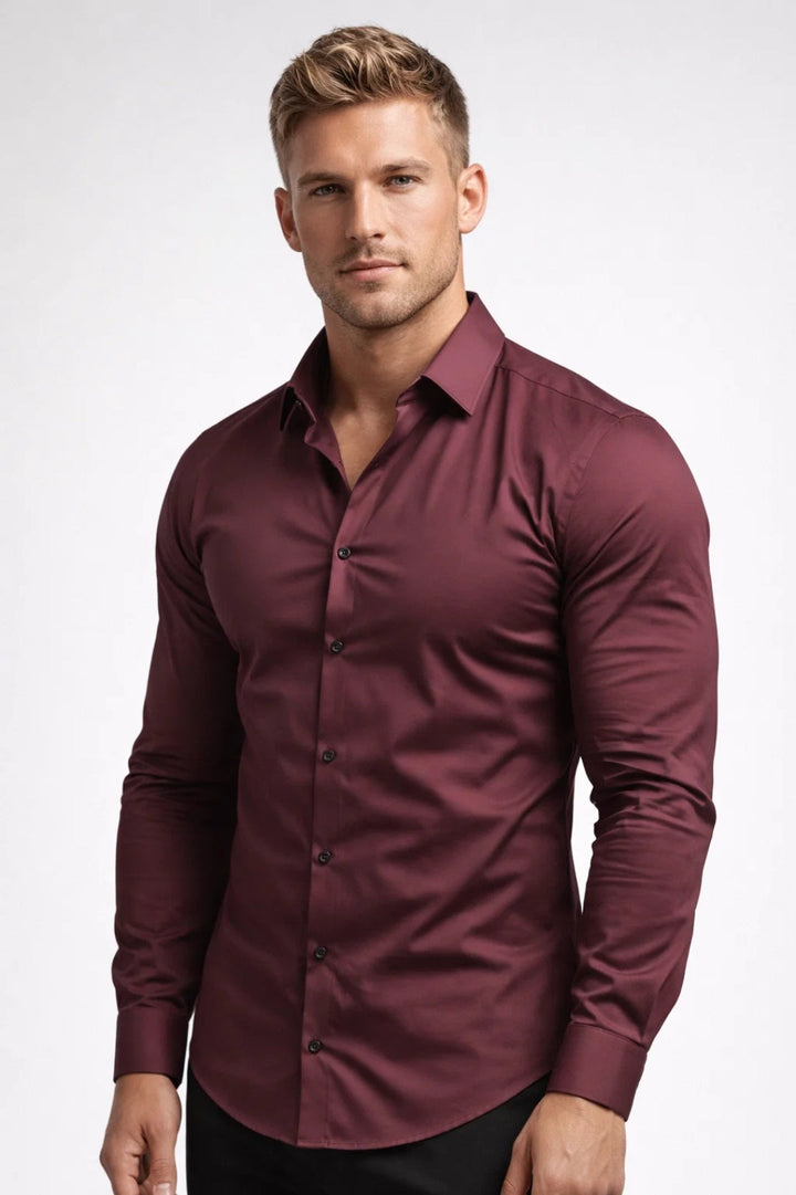 Chemise décontractée sur mesure toutes saisons pour homme