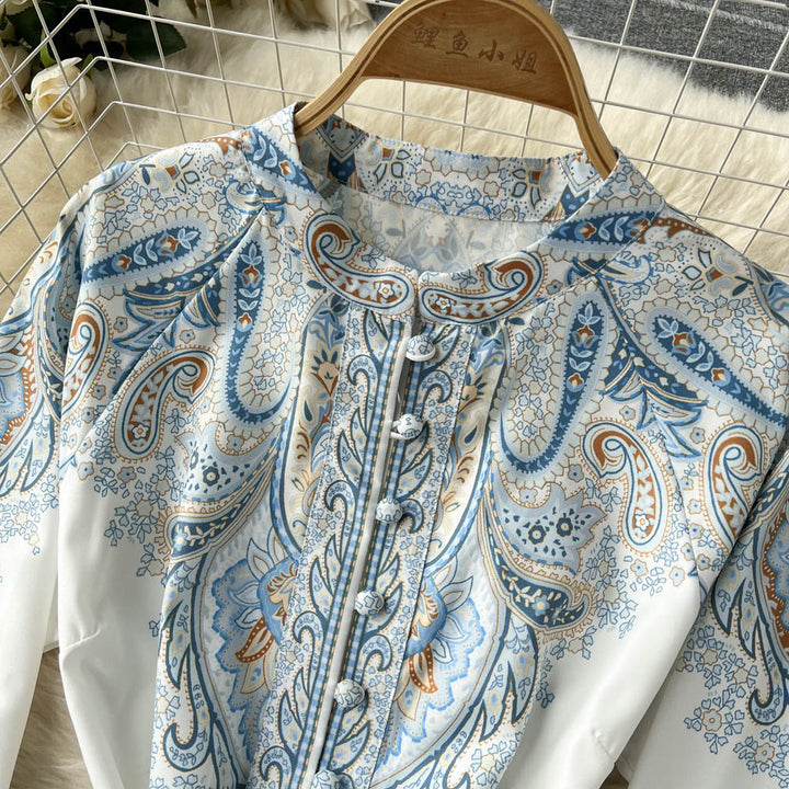 Aribella| Robe à ligne A fleurie