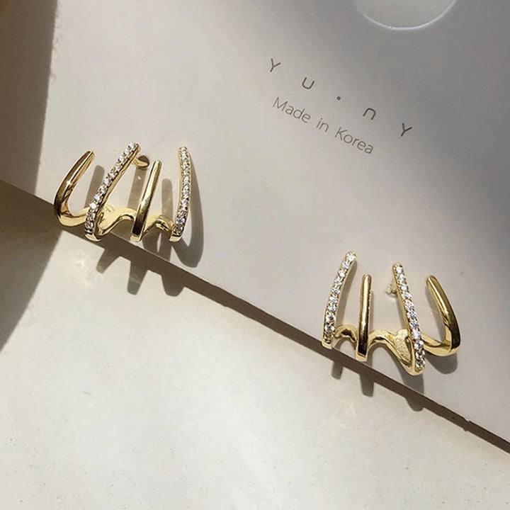 Jacy | Boucles d'oreilles manchette griffes