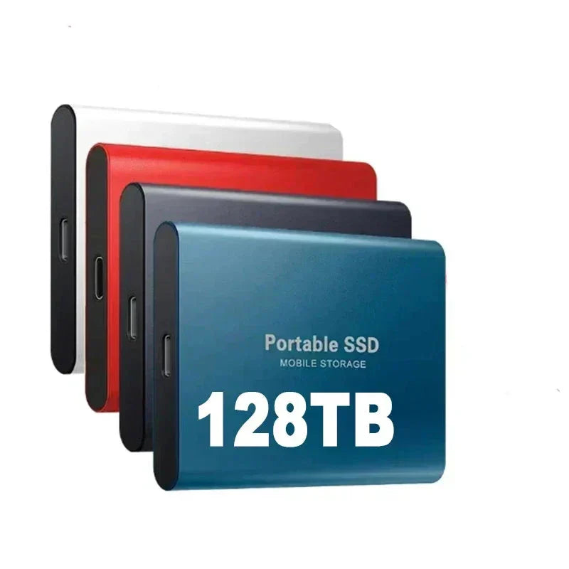Ultrarychlý 128 TB SSD - Odolný Přenosný Solid State Disk