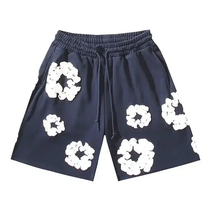 Unisex Flower Shorts Pants