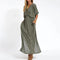 Sienna | Robe Taille Haute Élégante avec Fente Latérale