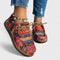 Baskets Confort Imprimées Boho pour Femme | Semelle à Lacets Rembourrée