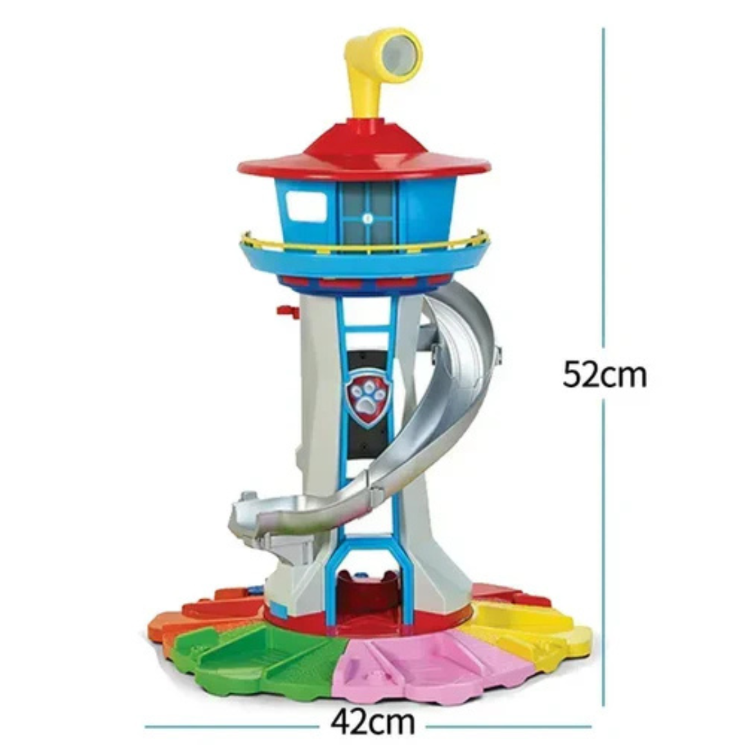 Set de rampe de voiture pour enfants | 6 mini voitures et toboggan