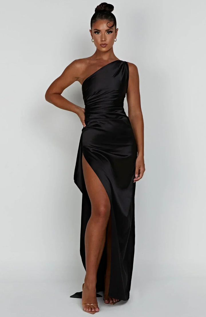 Faelith| Robe de soirée en satin