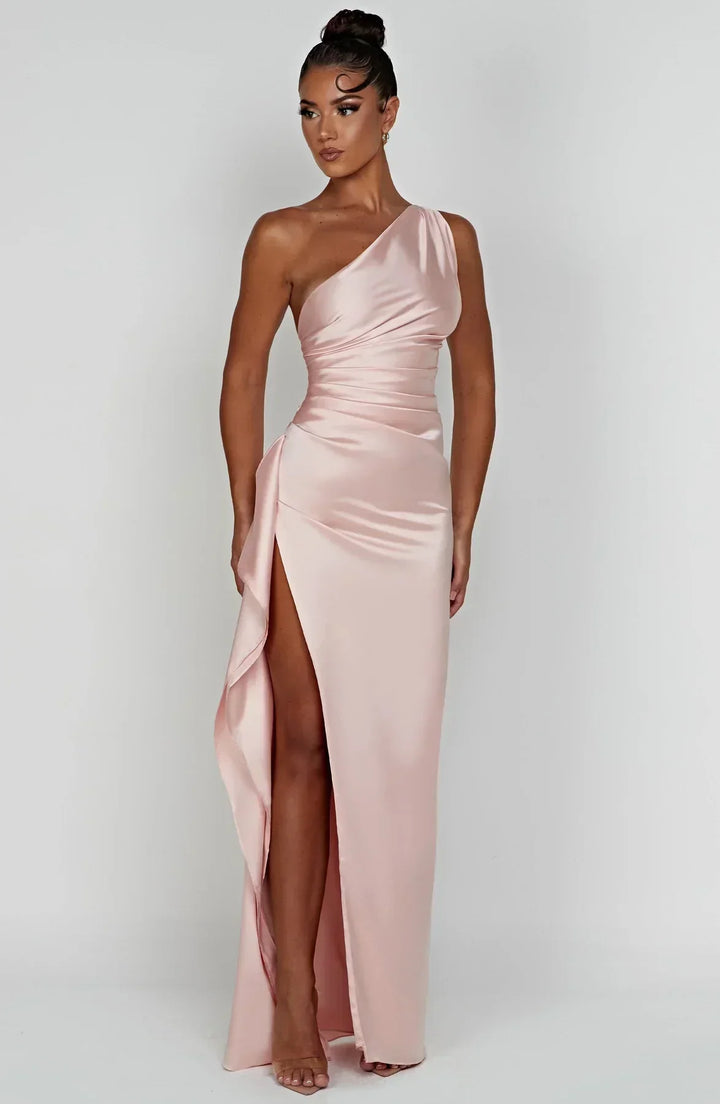 Faelith| Robe de soirée en satin