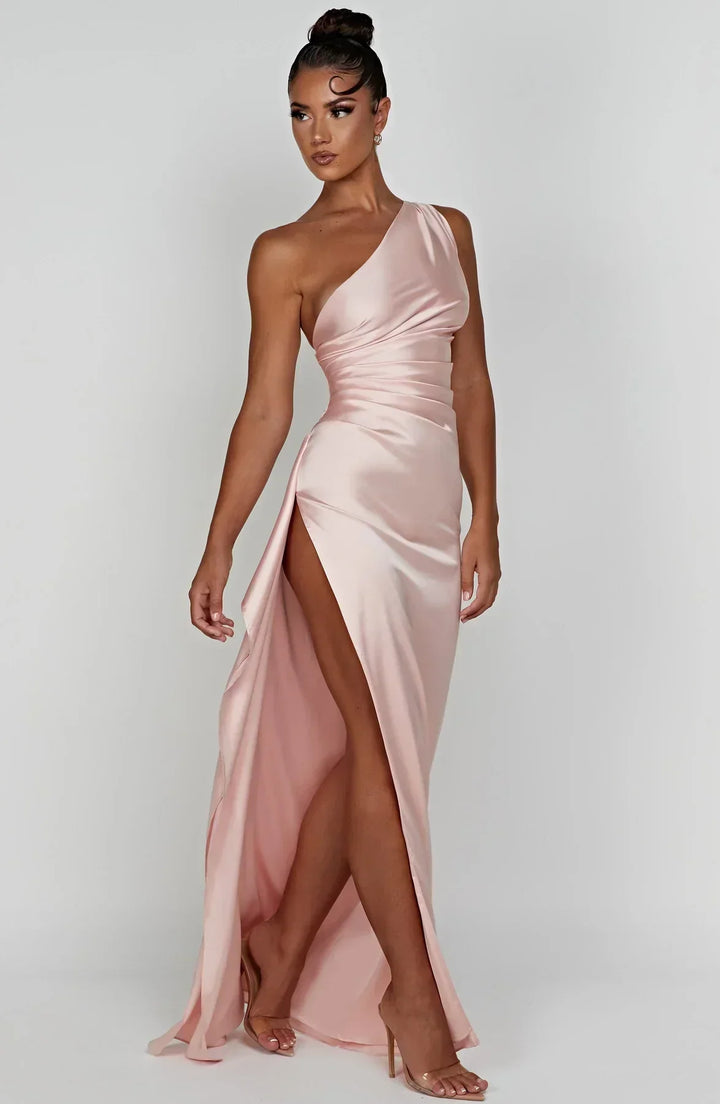Faelith| Robe de soirée en satin
