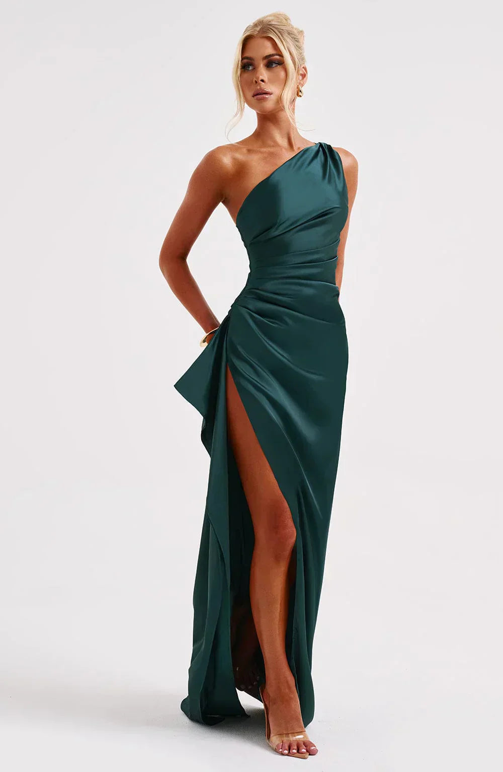 Faelith| Robe de soirée en satin