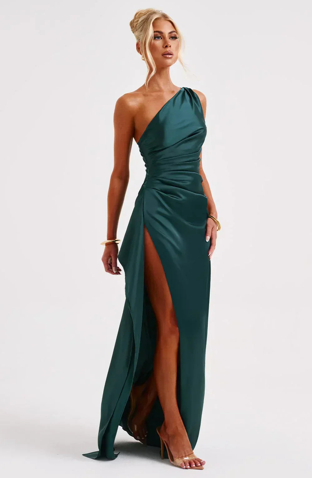 Faelith| Robe de soirée en satin