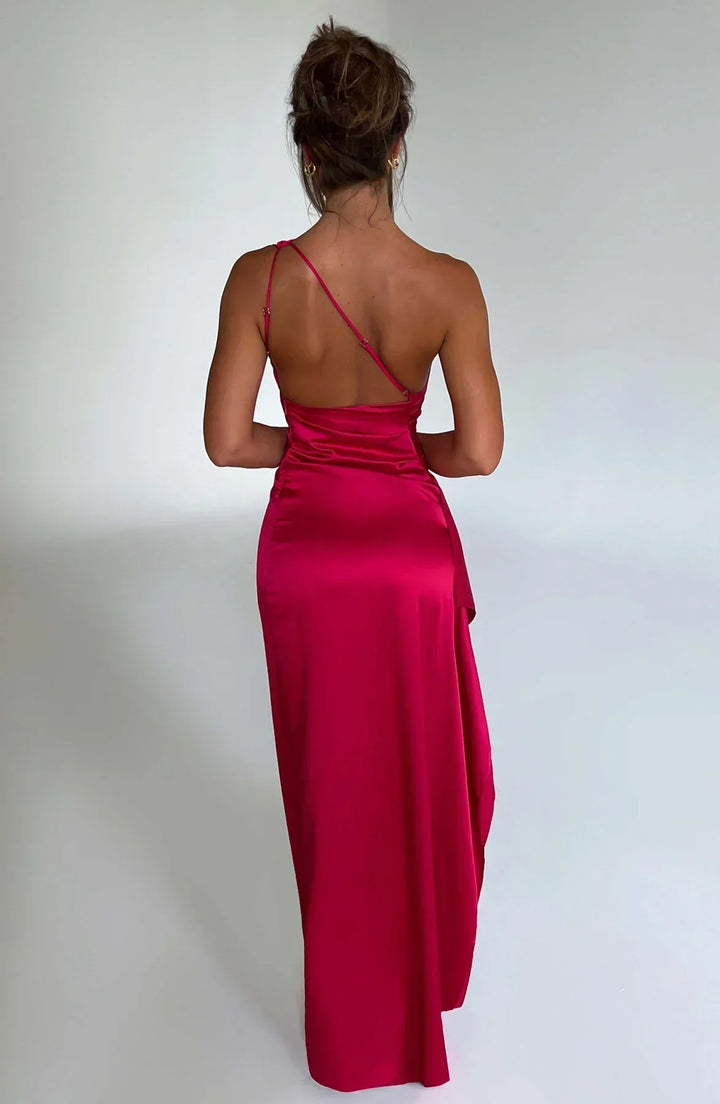 Faelith| Robe de soirée en satin